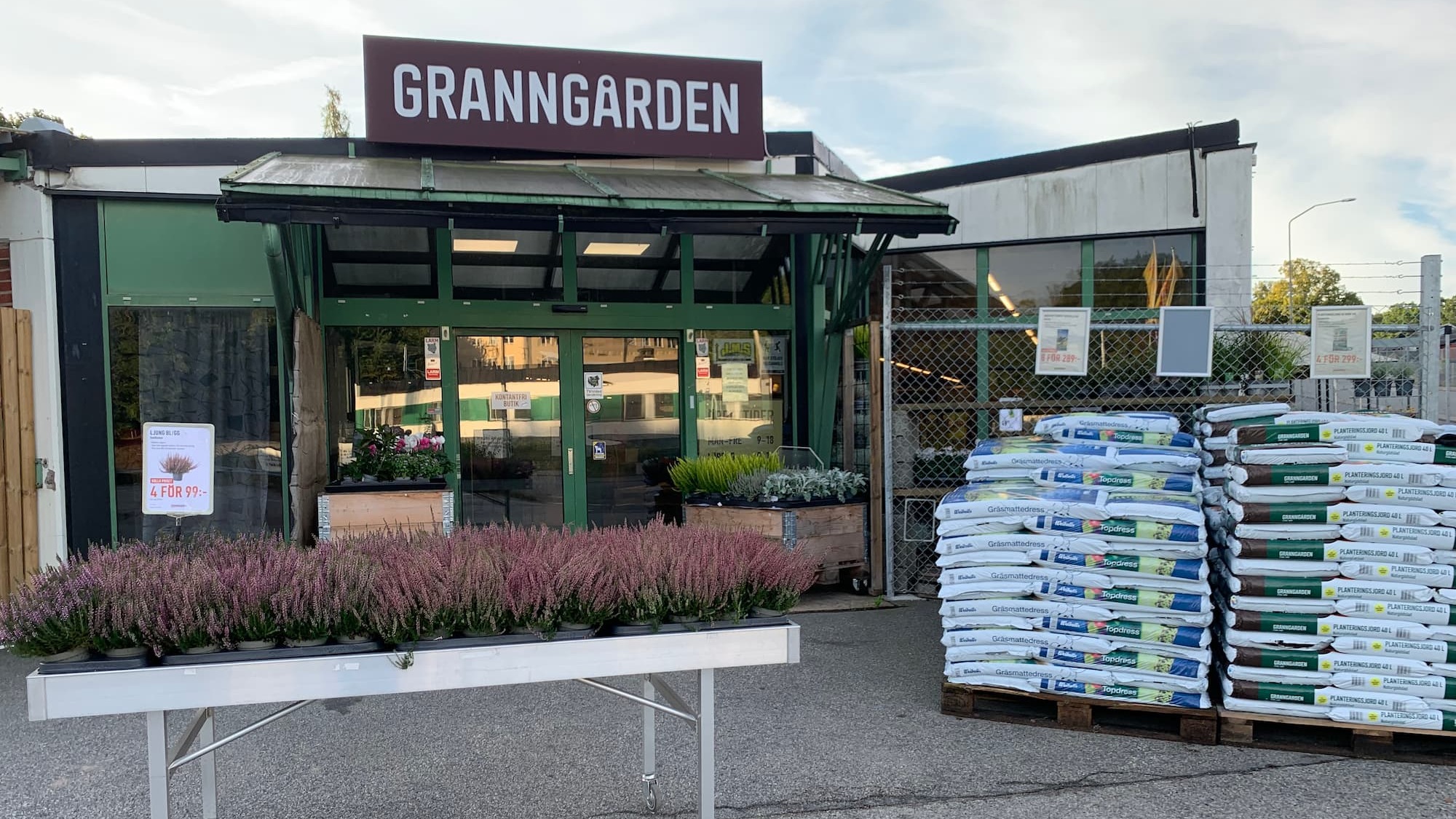 Miljöbild som beskriver känslan på Granngården Karlshamn