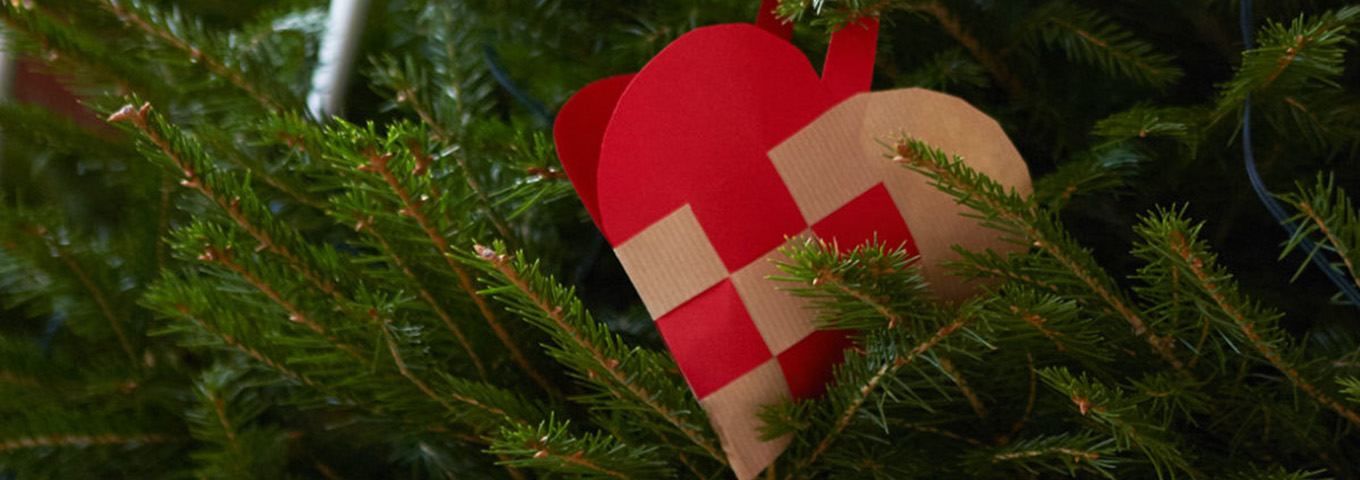 Vik ett pappershjärta