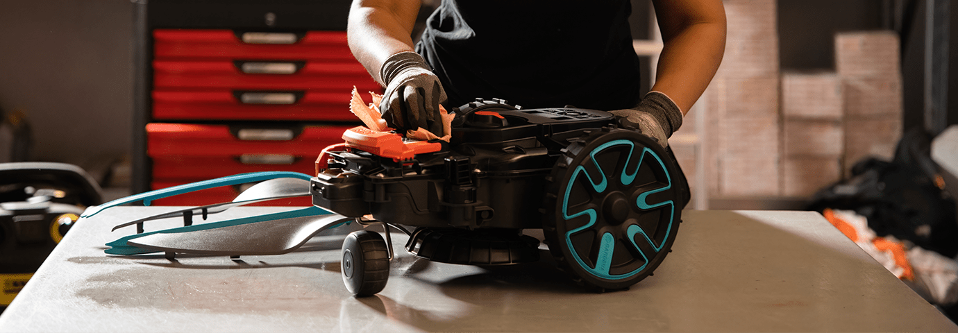 Service av trädgårdsmaskiner på Granngården