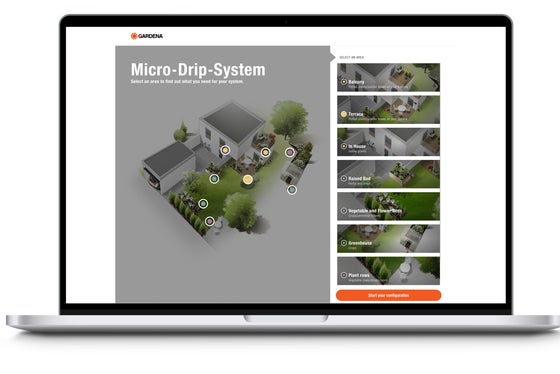 Micro drip system - Guide Gardena hos granngården.se