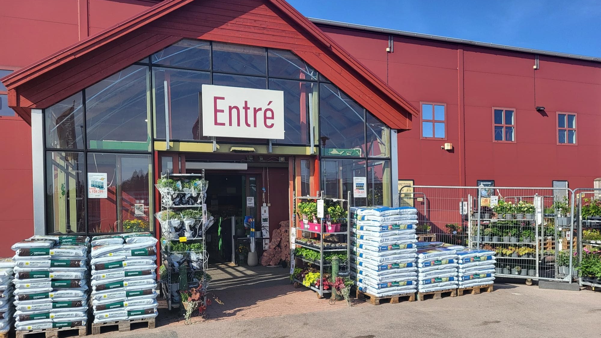 Miljöbild som beskriver känslan på Granngården Värmdö