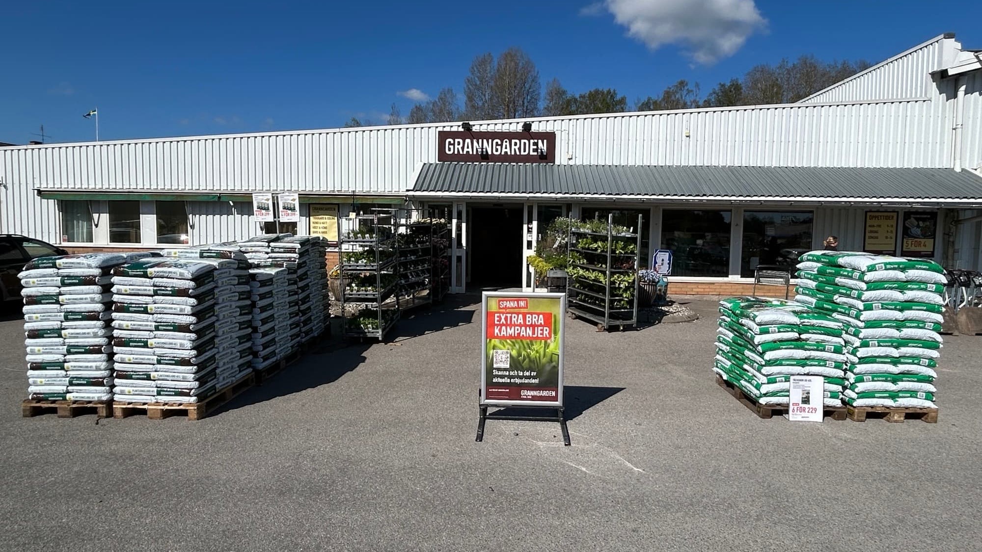 Miljöbild som beskriver känslan på Granngården Tranås