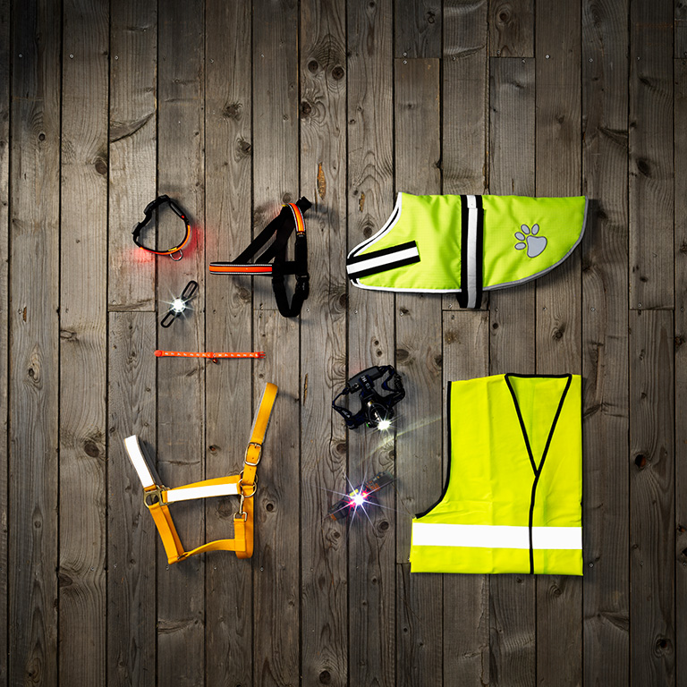 använd reflex till hunden