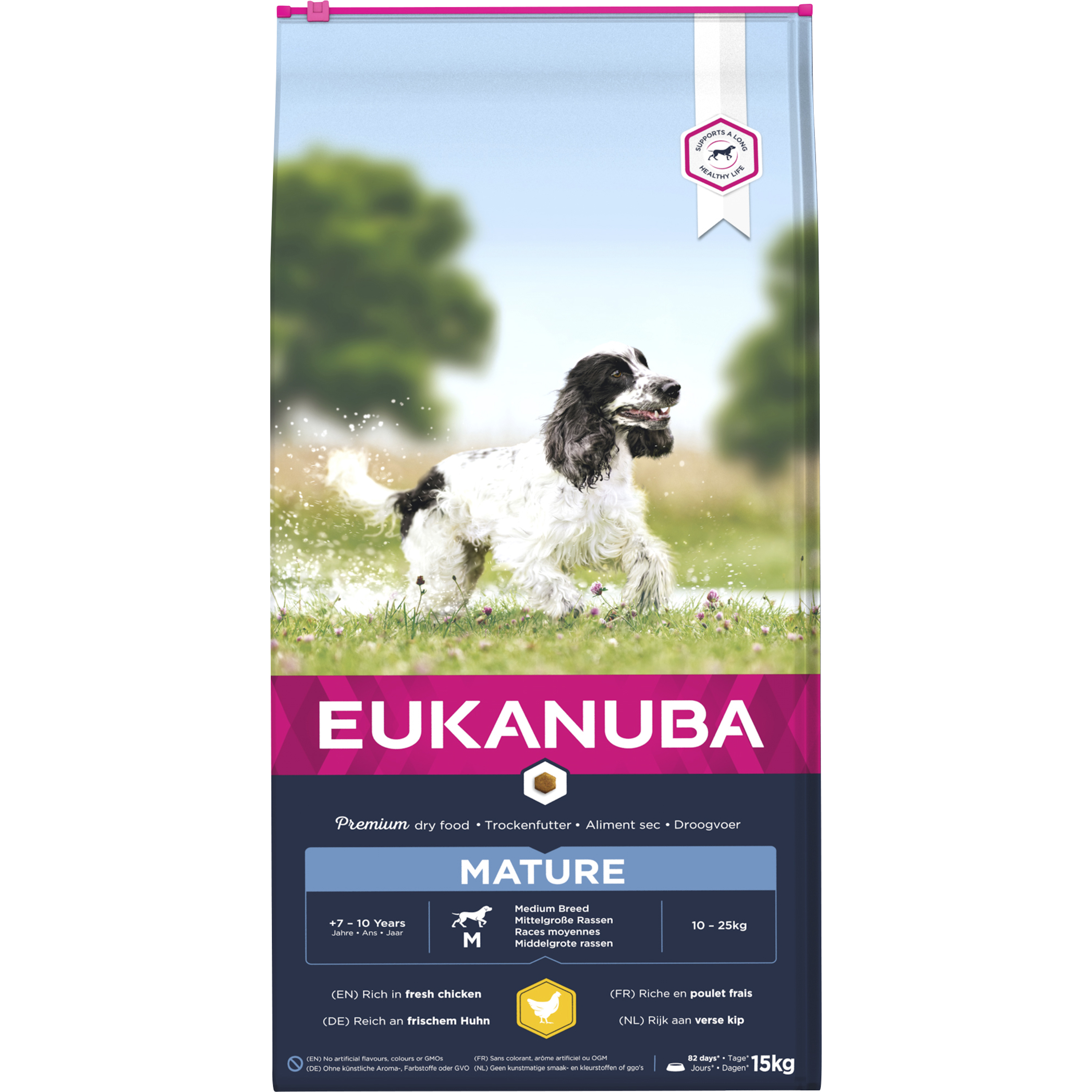 Hundfoder Eukanuba Mature M 15kg