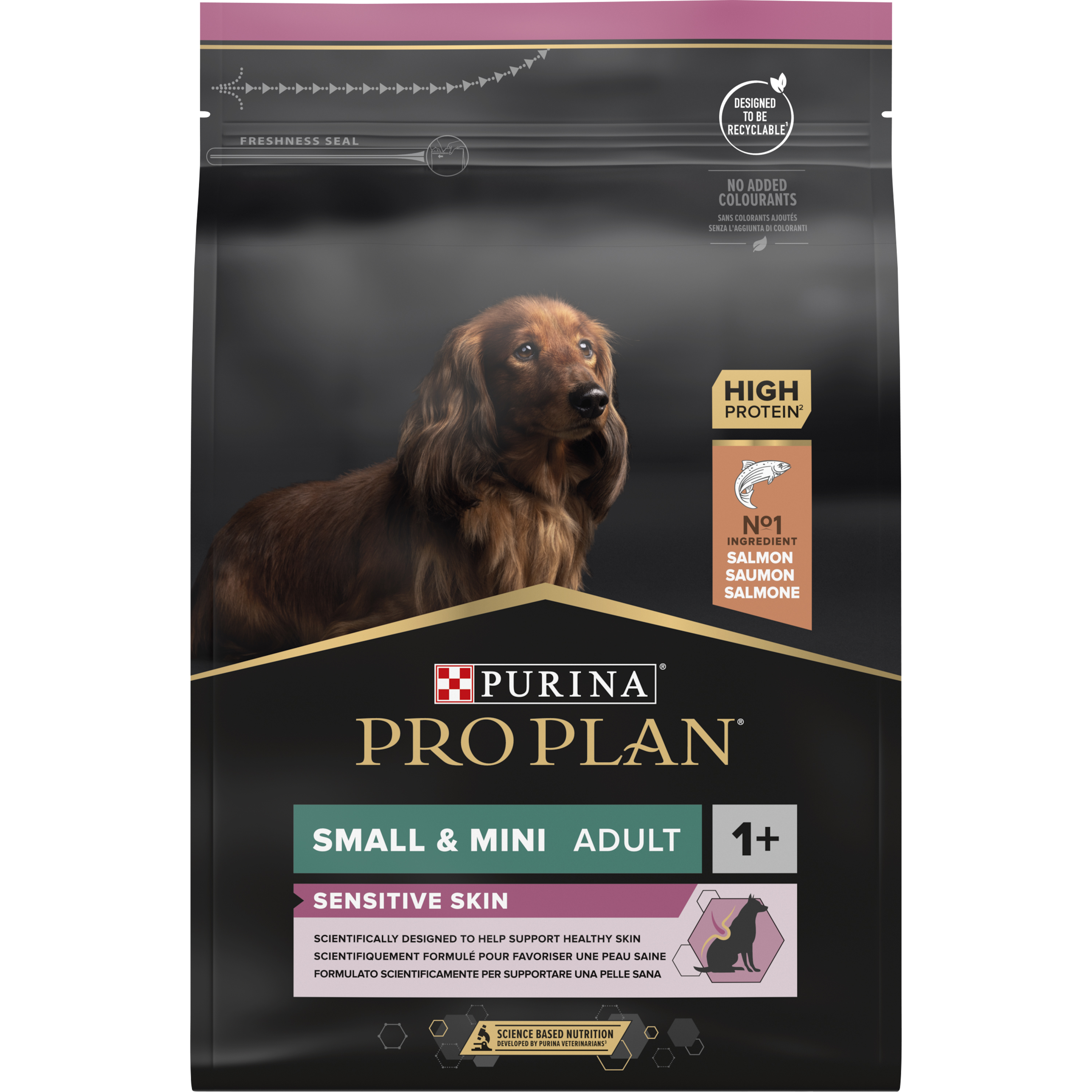 Hundfoder Purina Pro Plan Adult Sensitive Skin Small/Mini 3kg