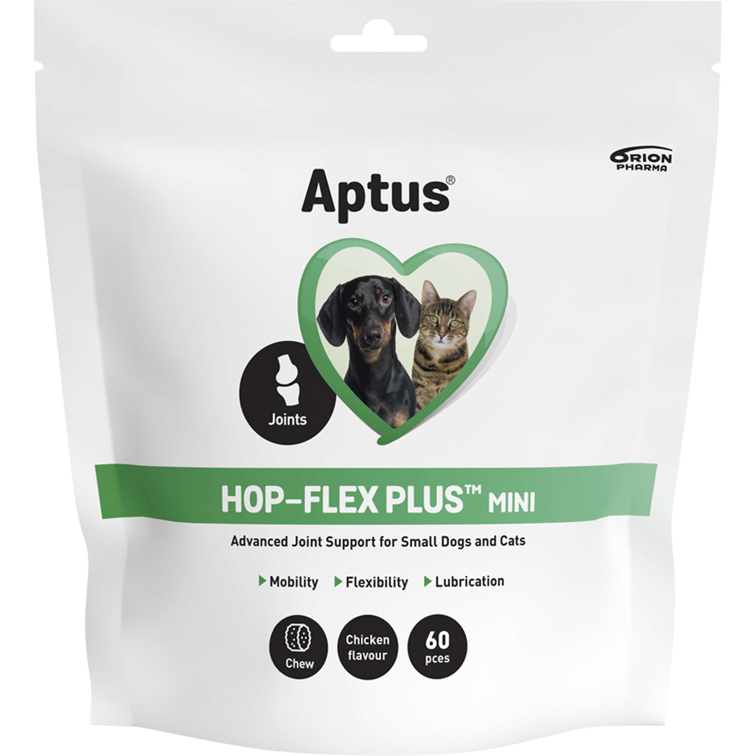 Kosttillskott Aptus Hop-Flex Plus Mini Tuggbitar 60p