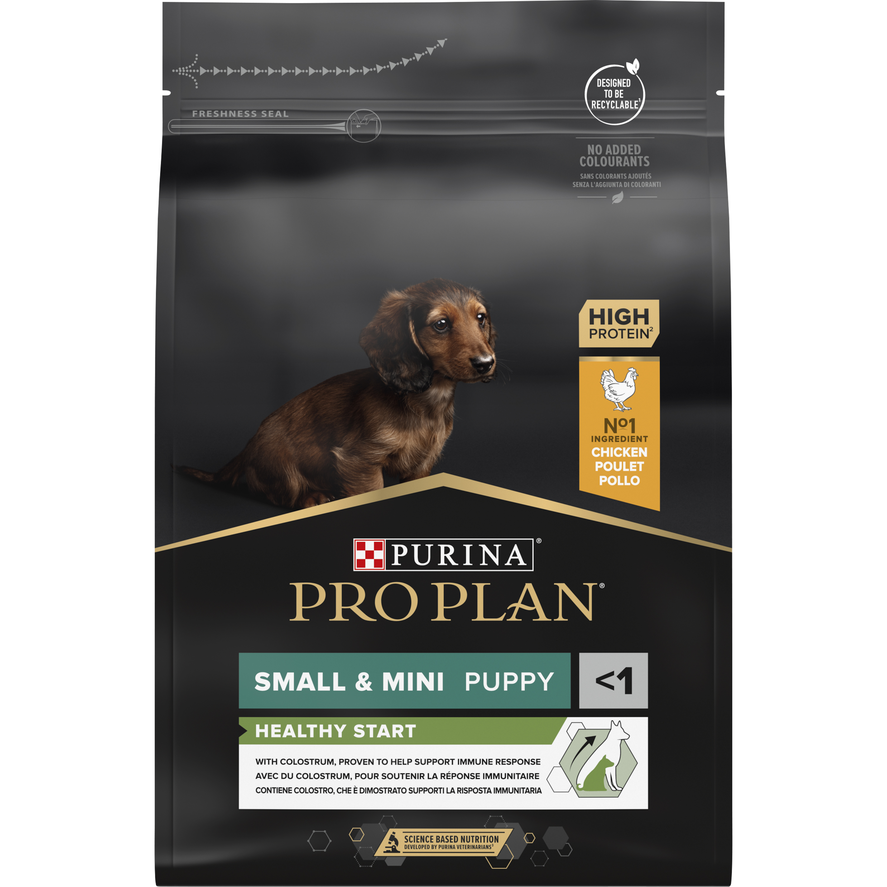 Hundfoder Purina Pro Plan Puppy Small/Mini 3kg