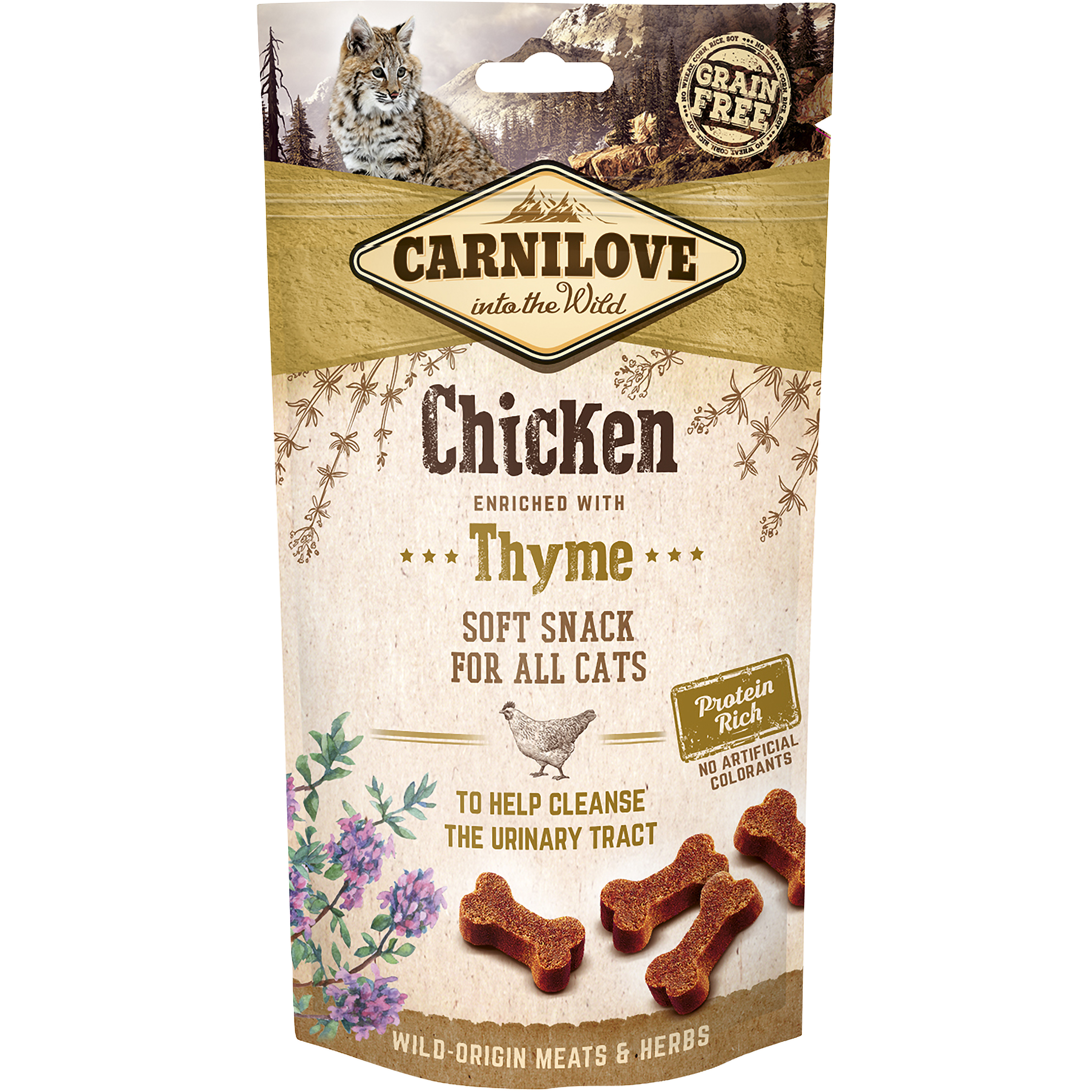 Kattgodis Carnilove Semi Moist Snack Chicken 50g