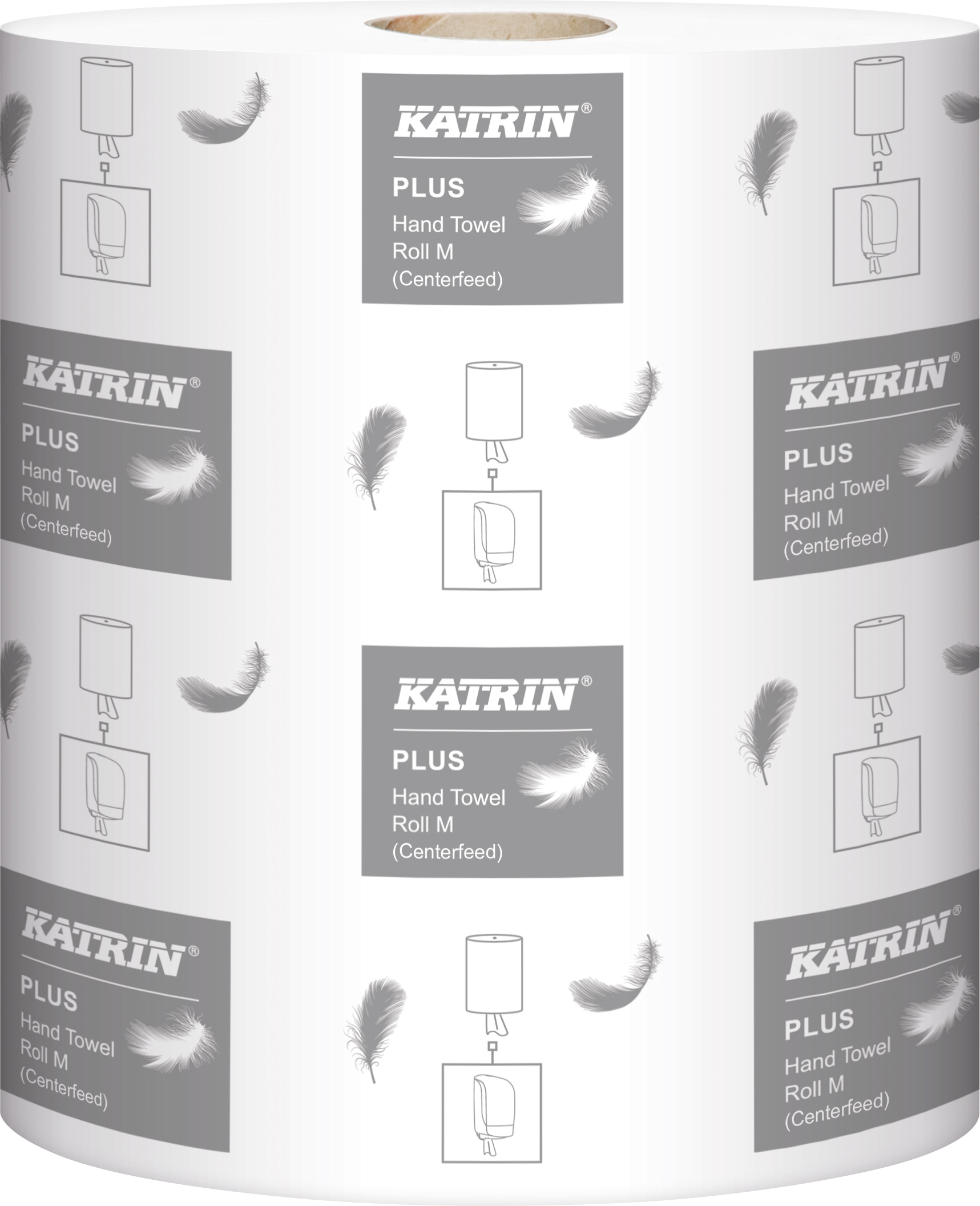 Torkpapper Katrin Plus Medium, 6-pack