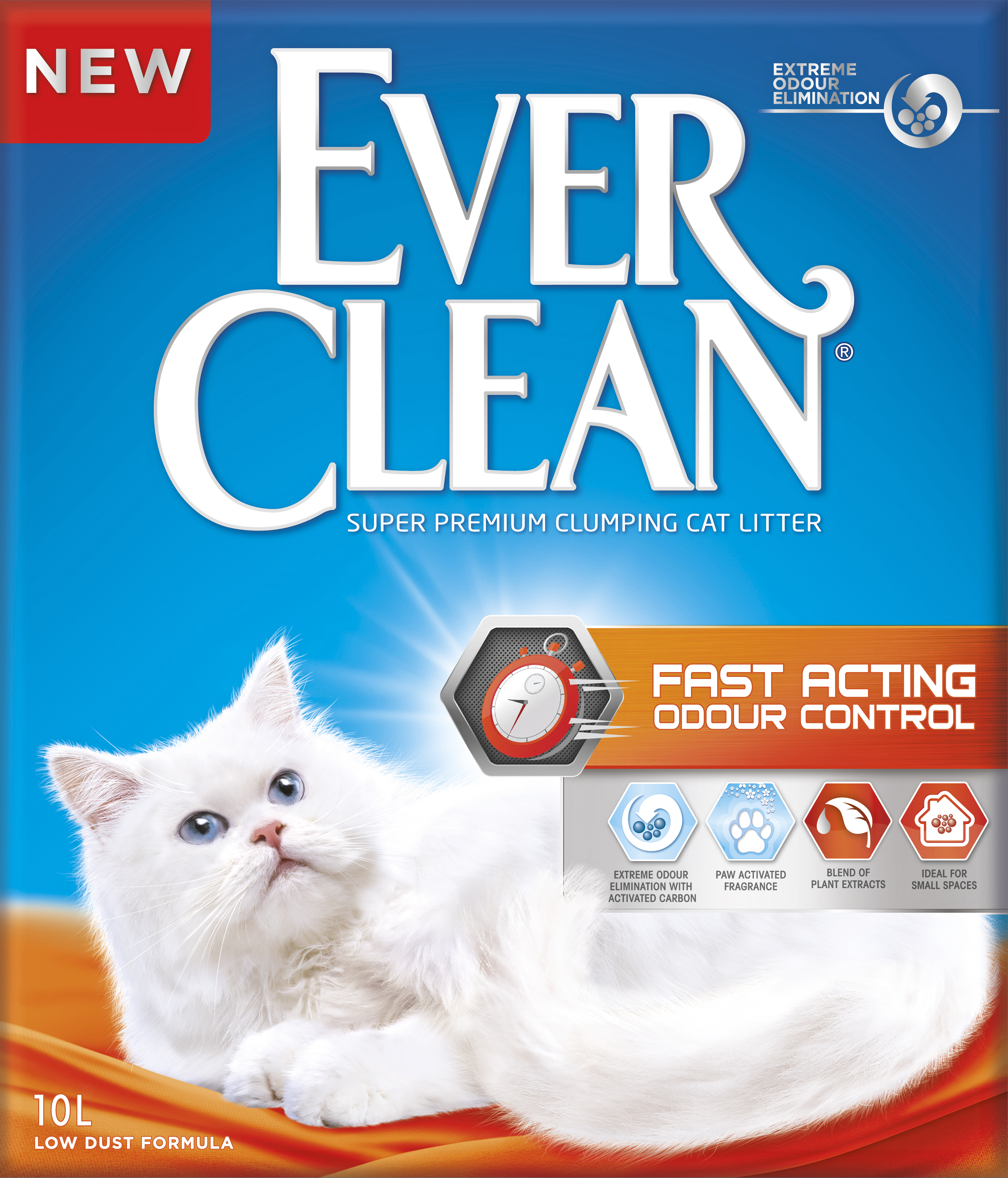 Kattsand Ever Clean Fast Acting 10L