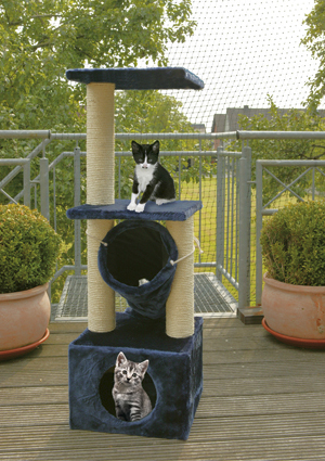 Säkerhetsnät Balkong Karlie Katt 3×6 m