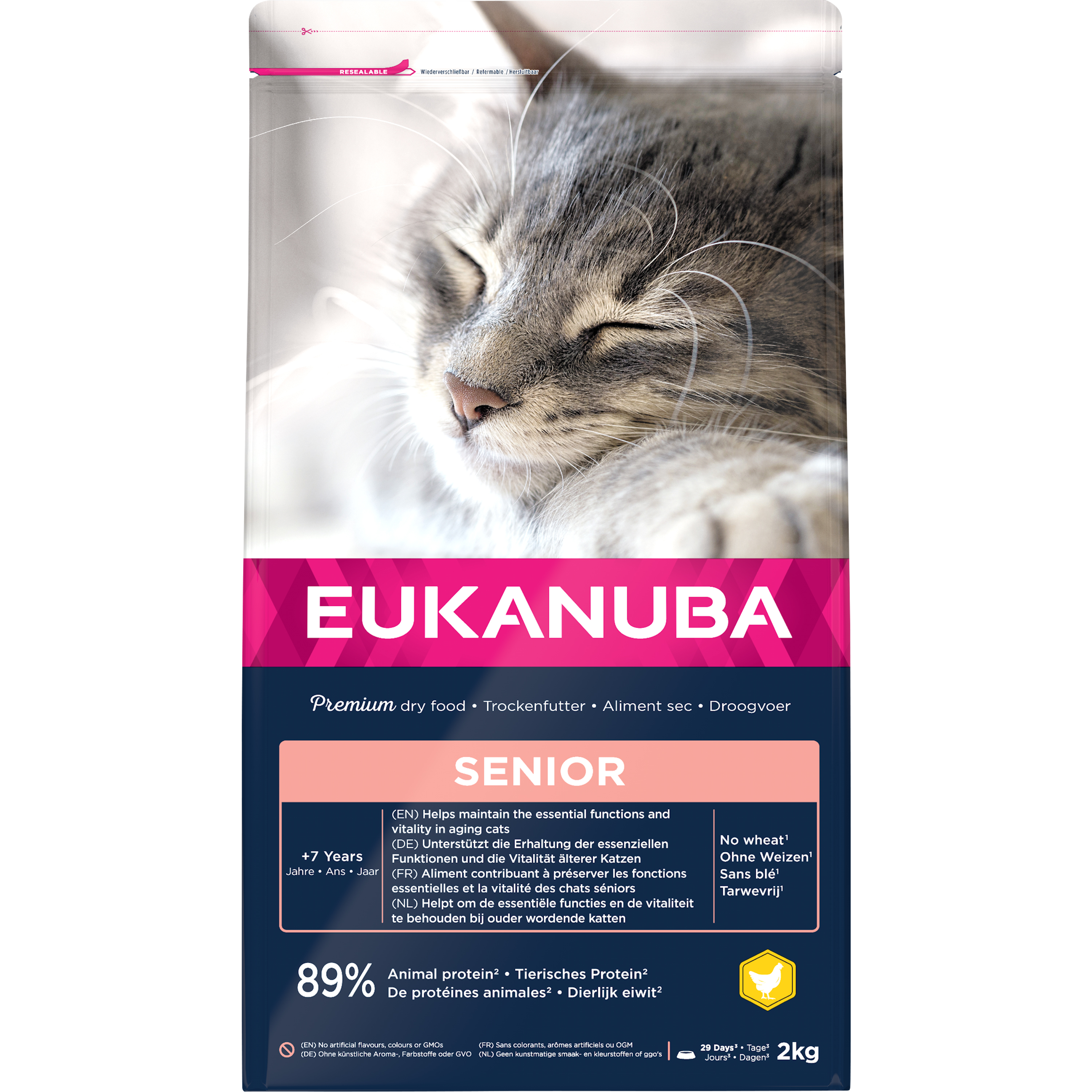 Kattmat Eukanuba Cat Senior 2 kg