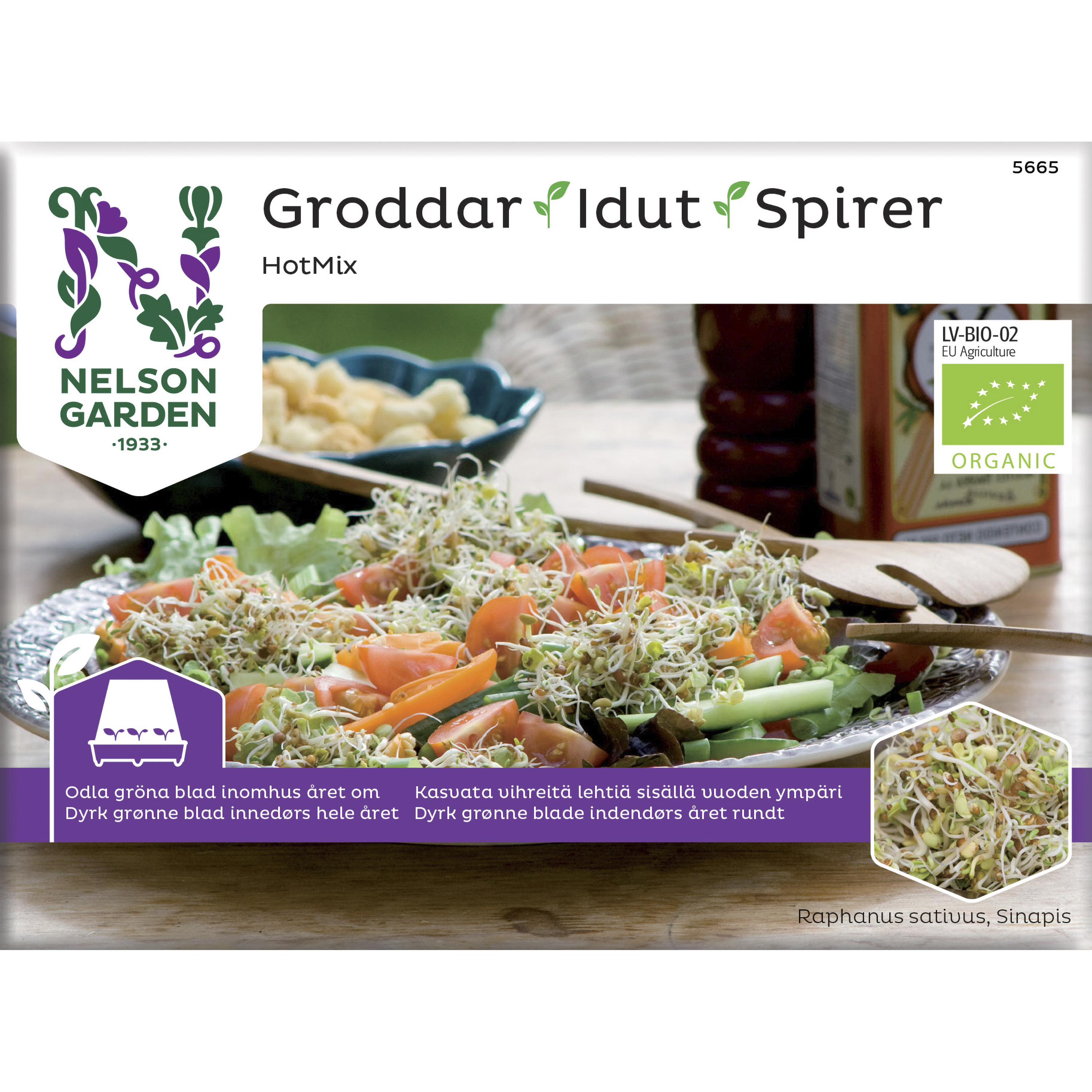 Groddar Nelson Garden HotMix Organic