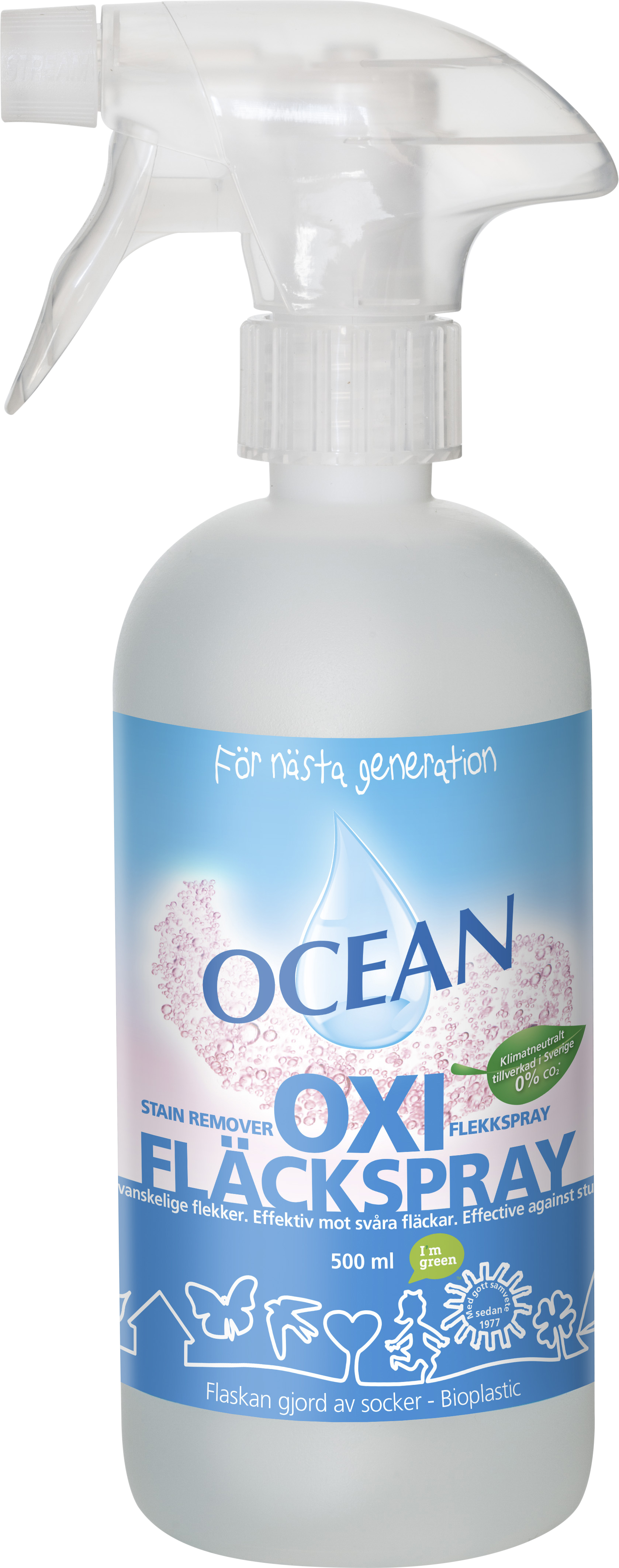 Fläckborttagning Ocean Oxi Fläckspray 0,5 l