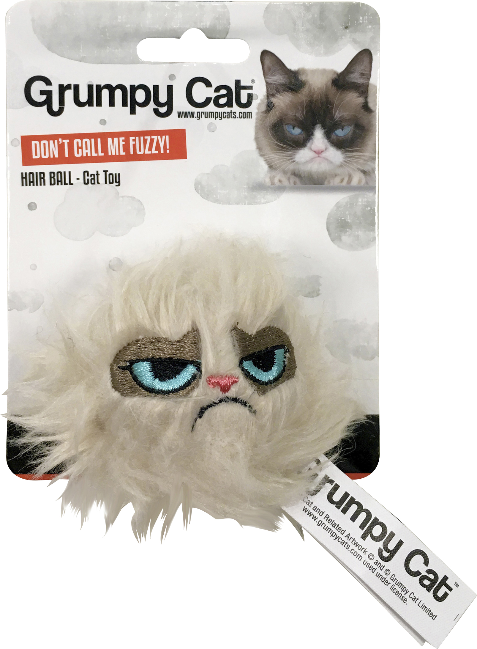 Rosewood Kattleksak Grumpy Cat Hair Ball