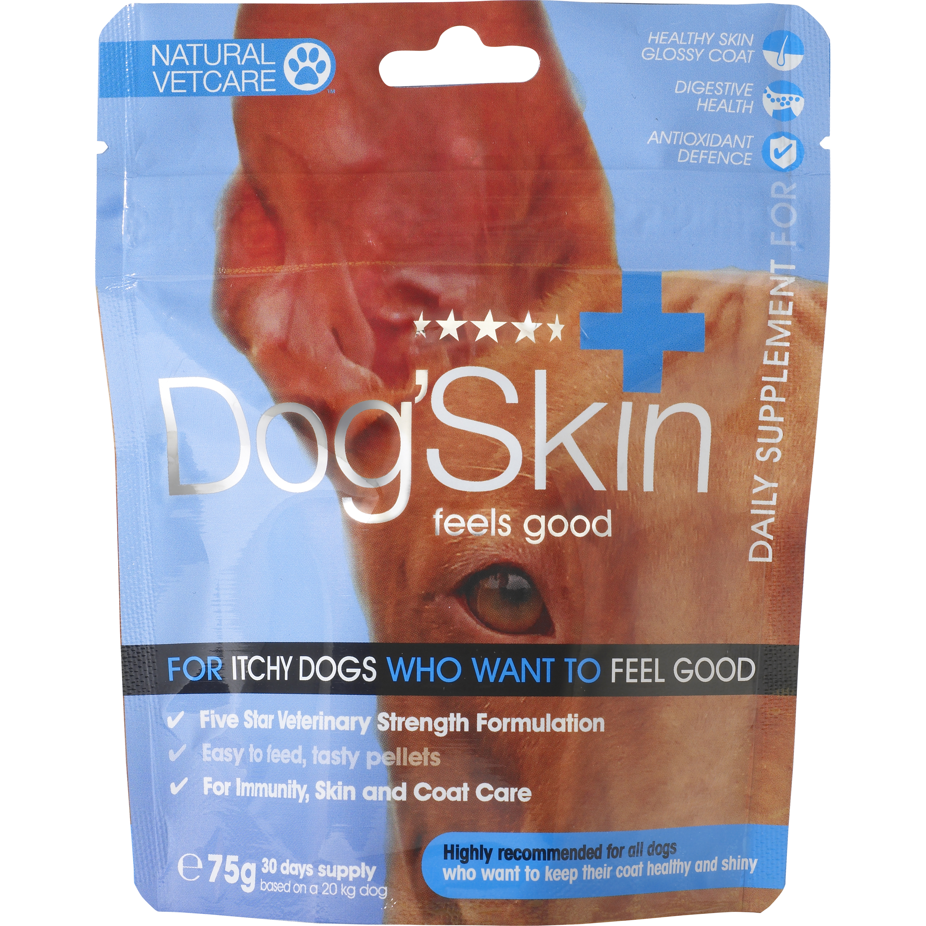 Kosttillskott NVC Dog'Skin, 75 g