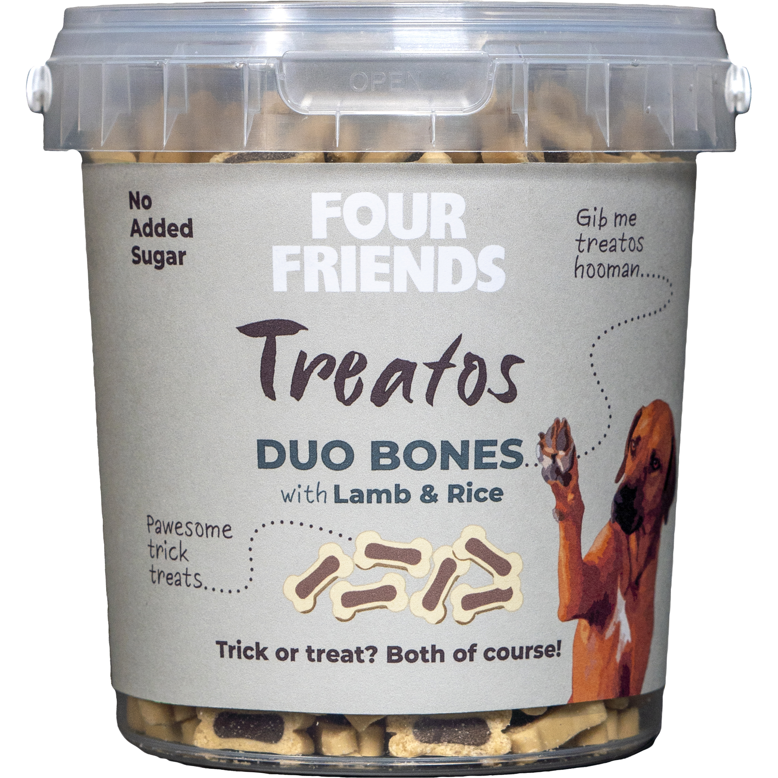 Hundgodis Four Friends Duo Bones 500 g