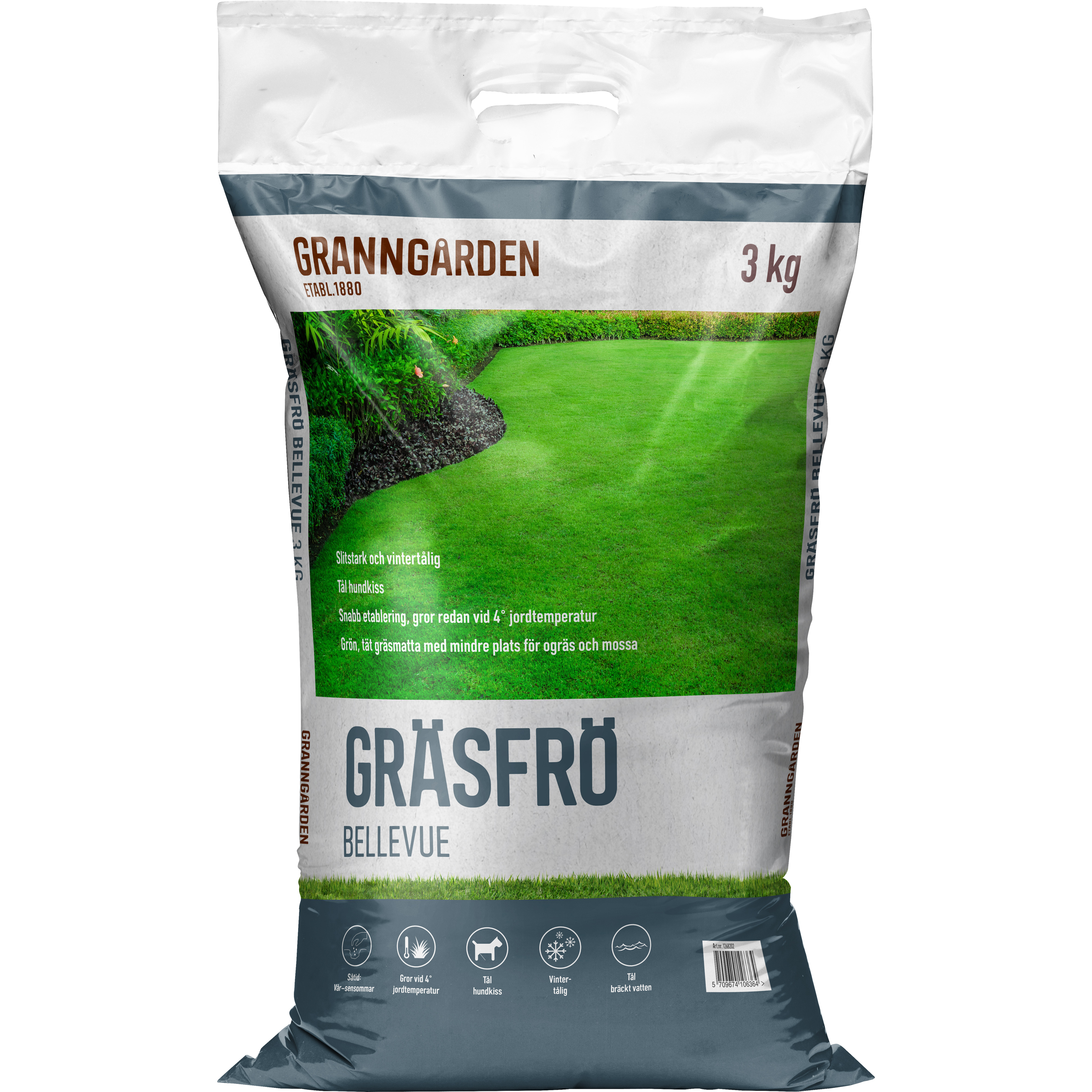 Gräsfrö Granngården Premium 3kg
