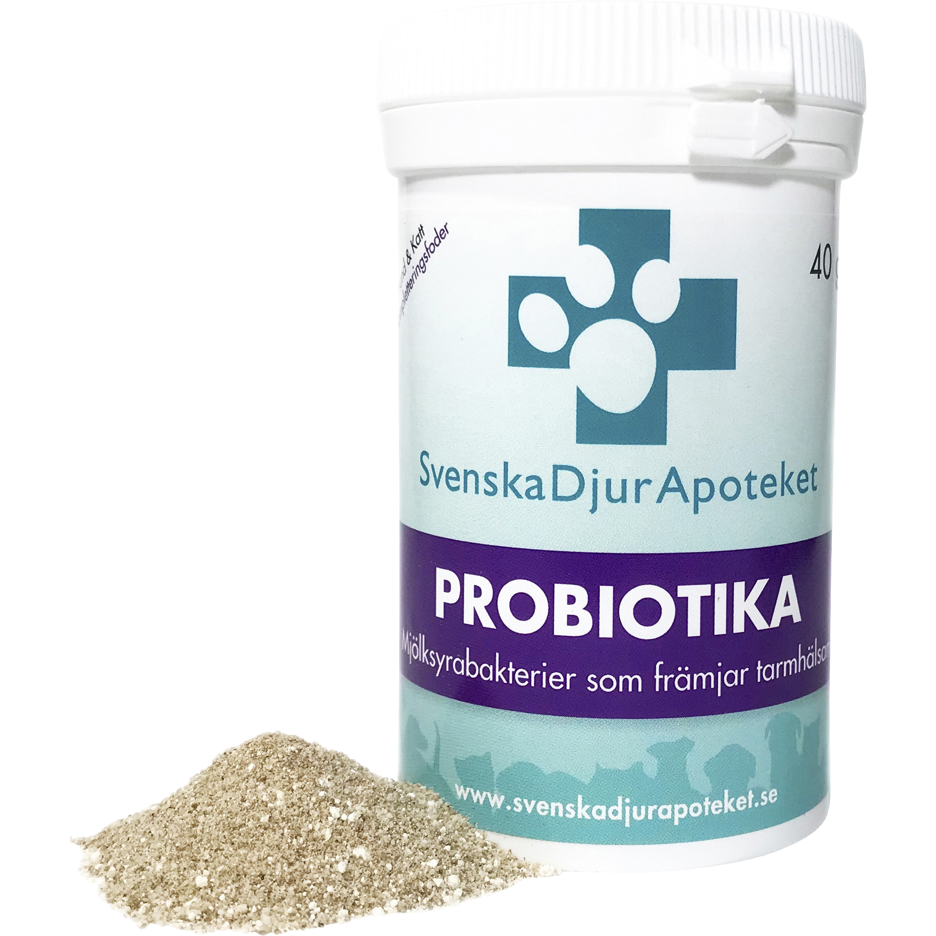 Kosttillskott Svenska DjurApoteket Probiotika 40g