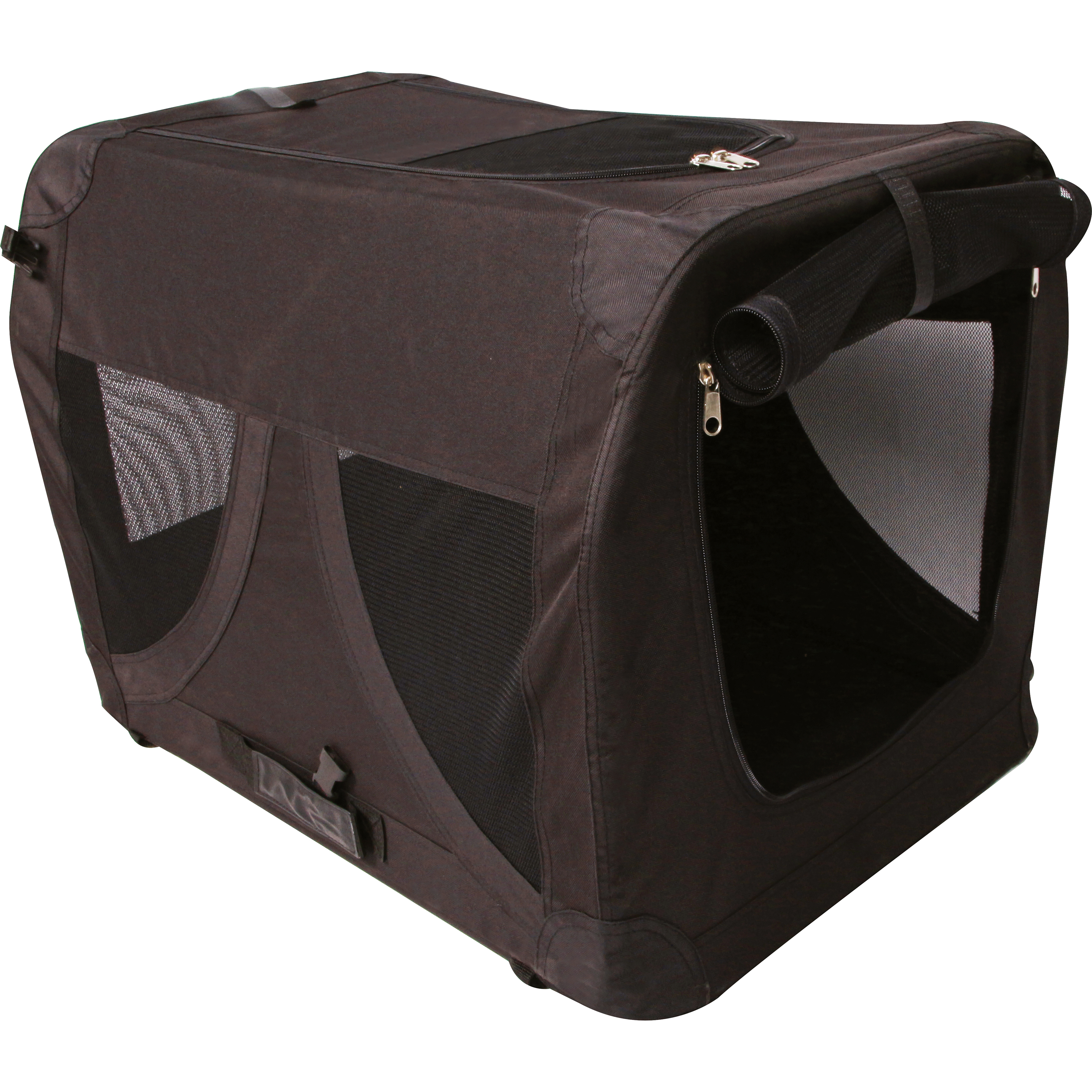 Canvasbur M-Pets Comfort Crate 91x63x63 cm, Svart