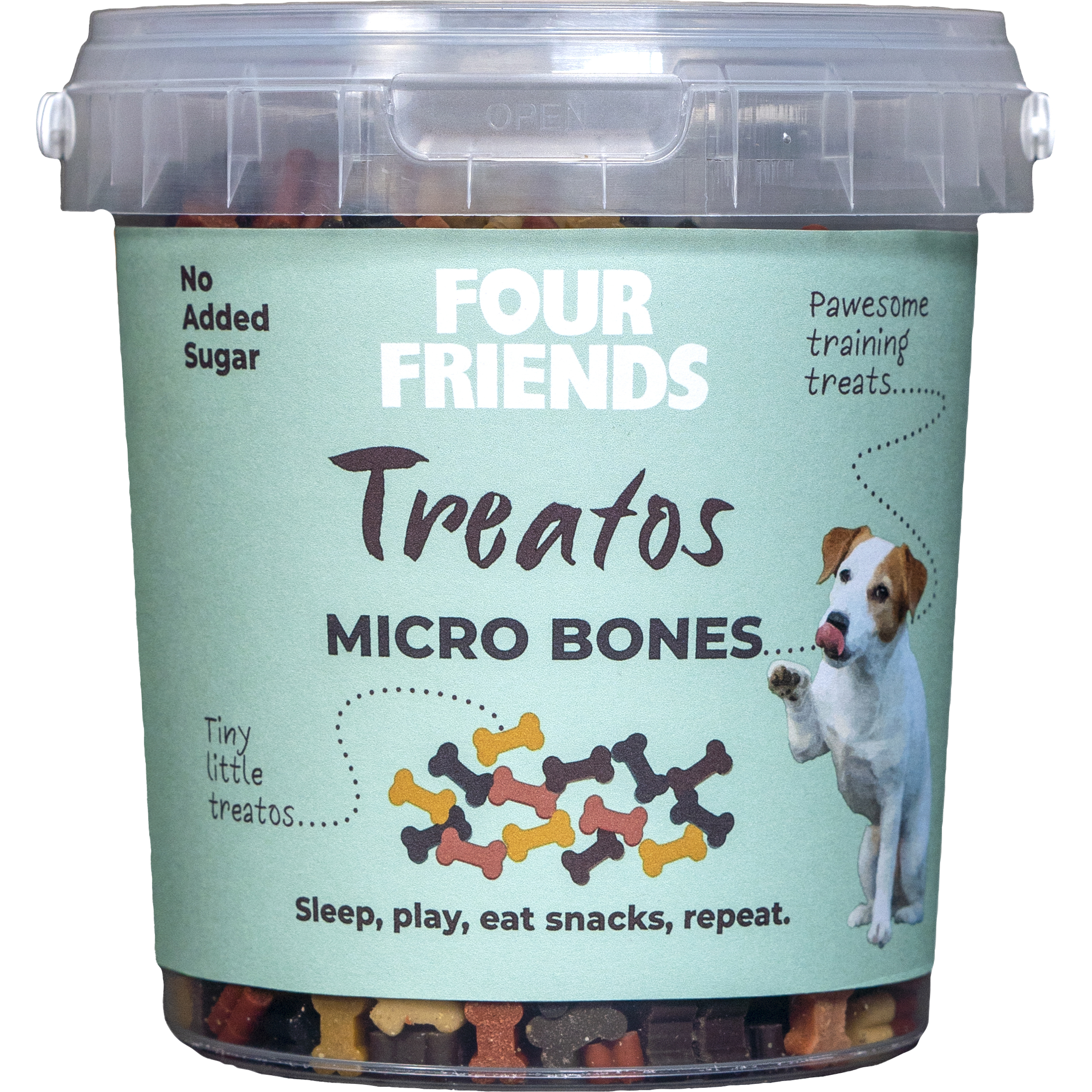 Hundgodis Four Friends Micro Bones 500 g