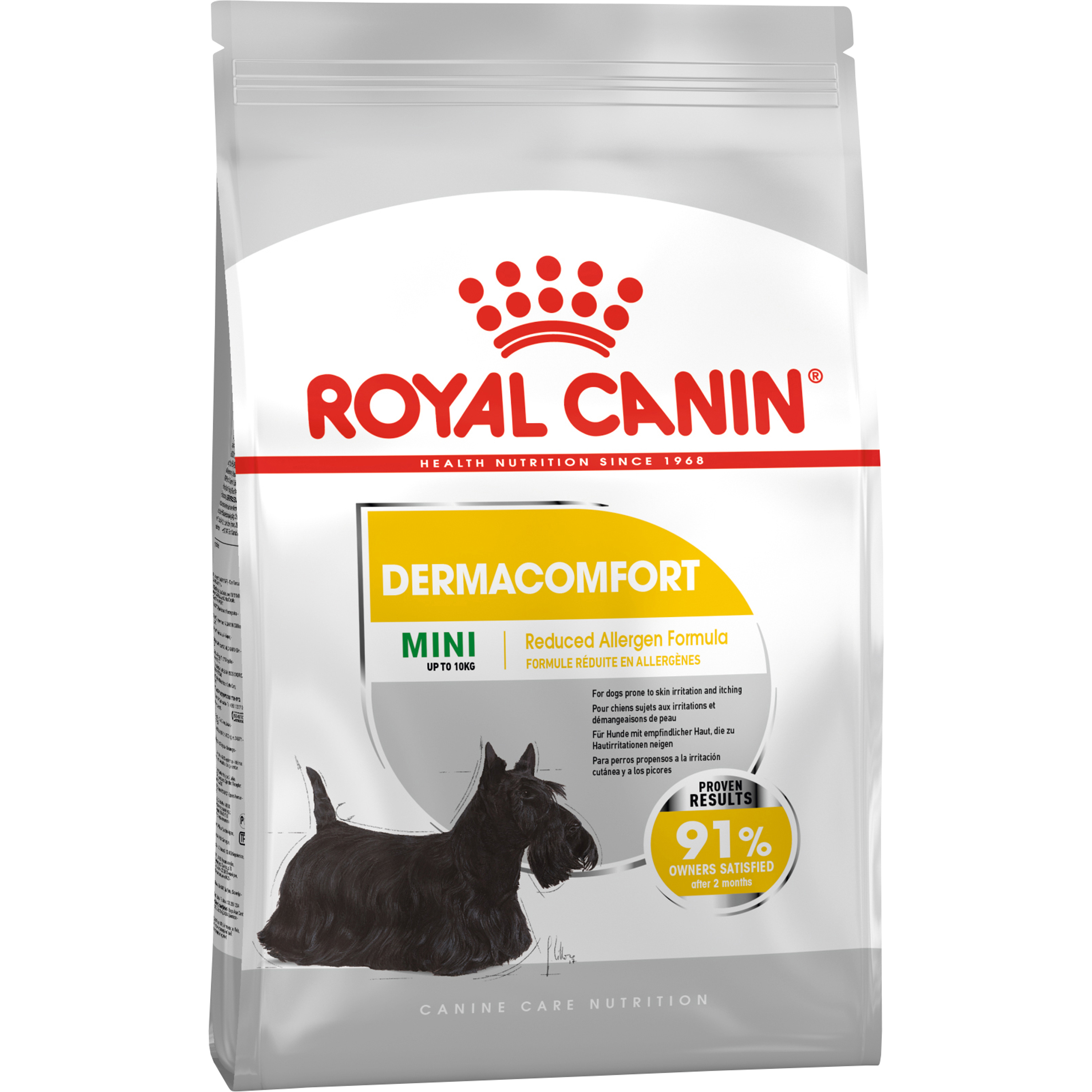 Hundfoder Royal Canin Mini Dermacomfort 8kg