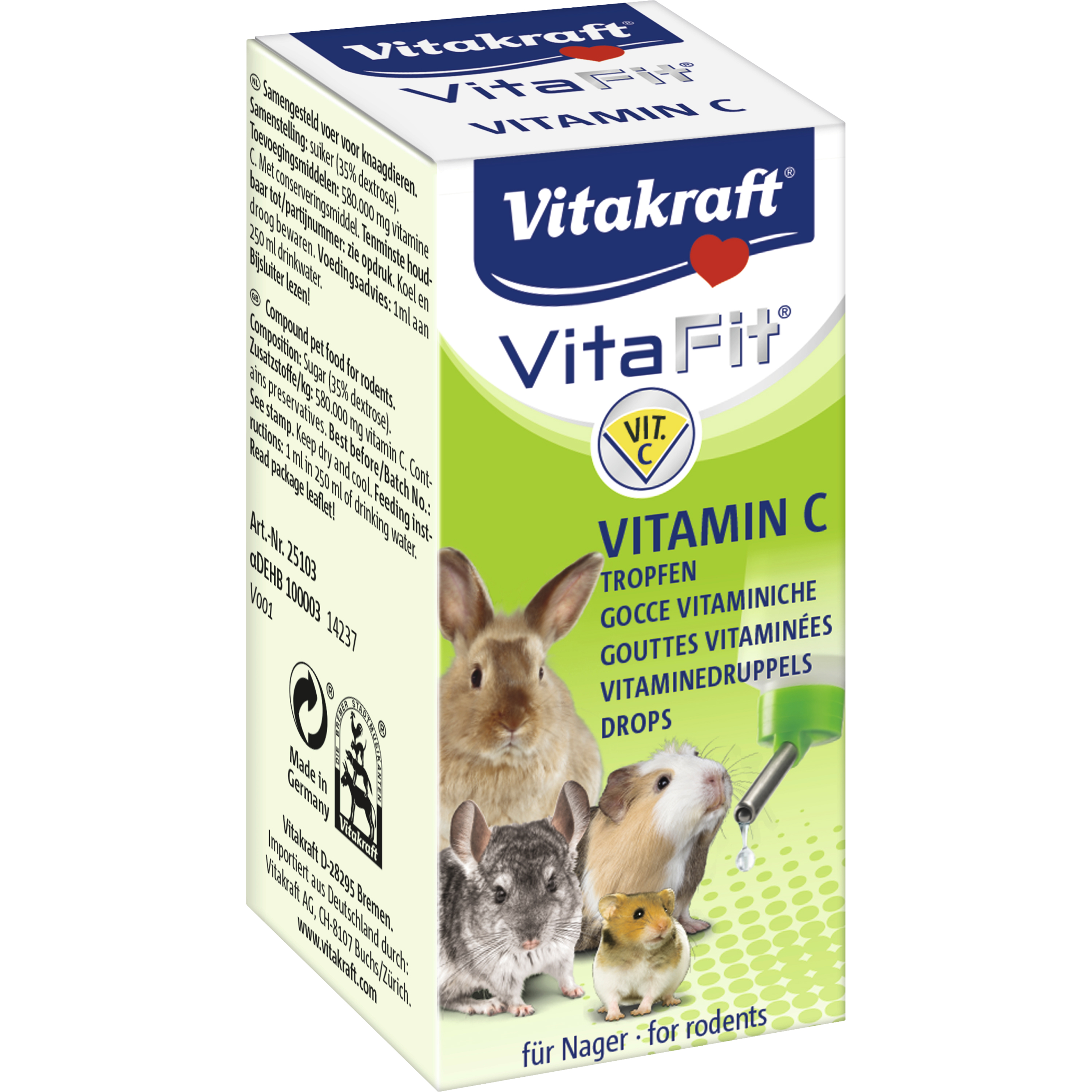 Gnagartillskott Vitakraft Vitamin C