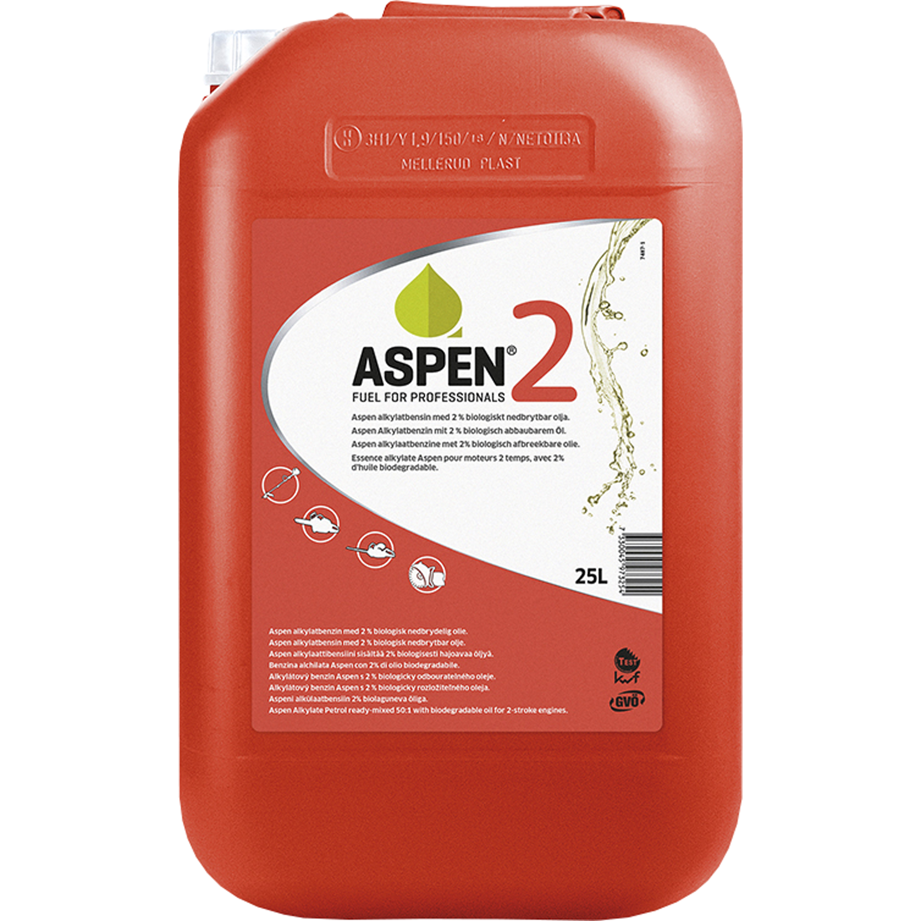 Alkylatbensin Aspen 2 25L