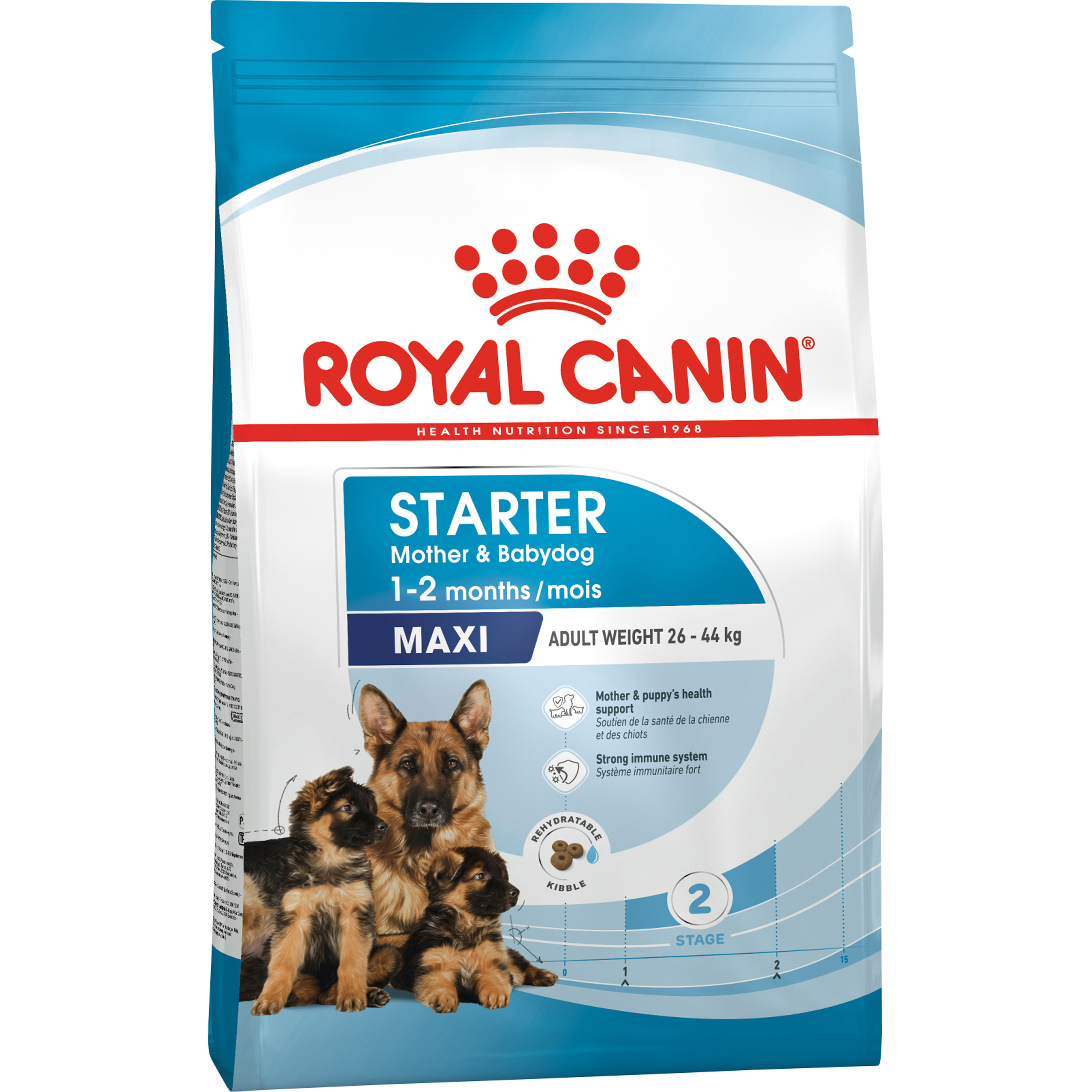Hundfoder Royal Canin Maxi Starter 15kg