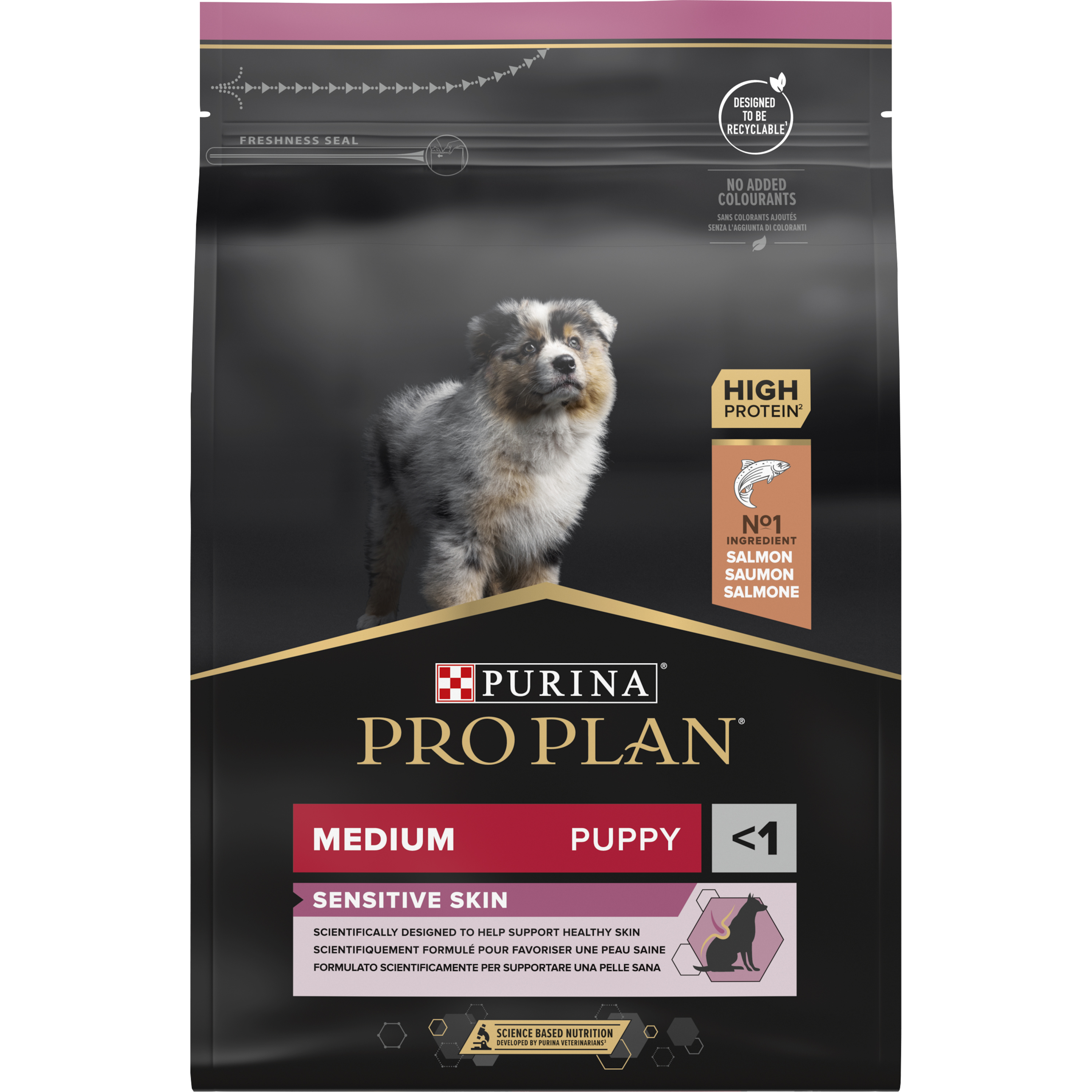Hundfoder Purina Pro Plan Puppy Sensitive Skin 3kg