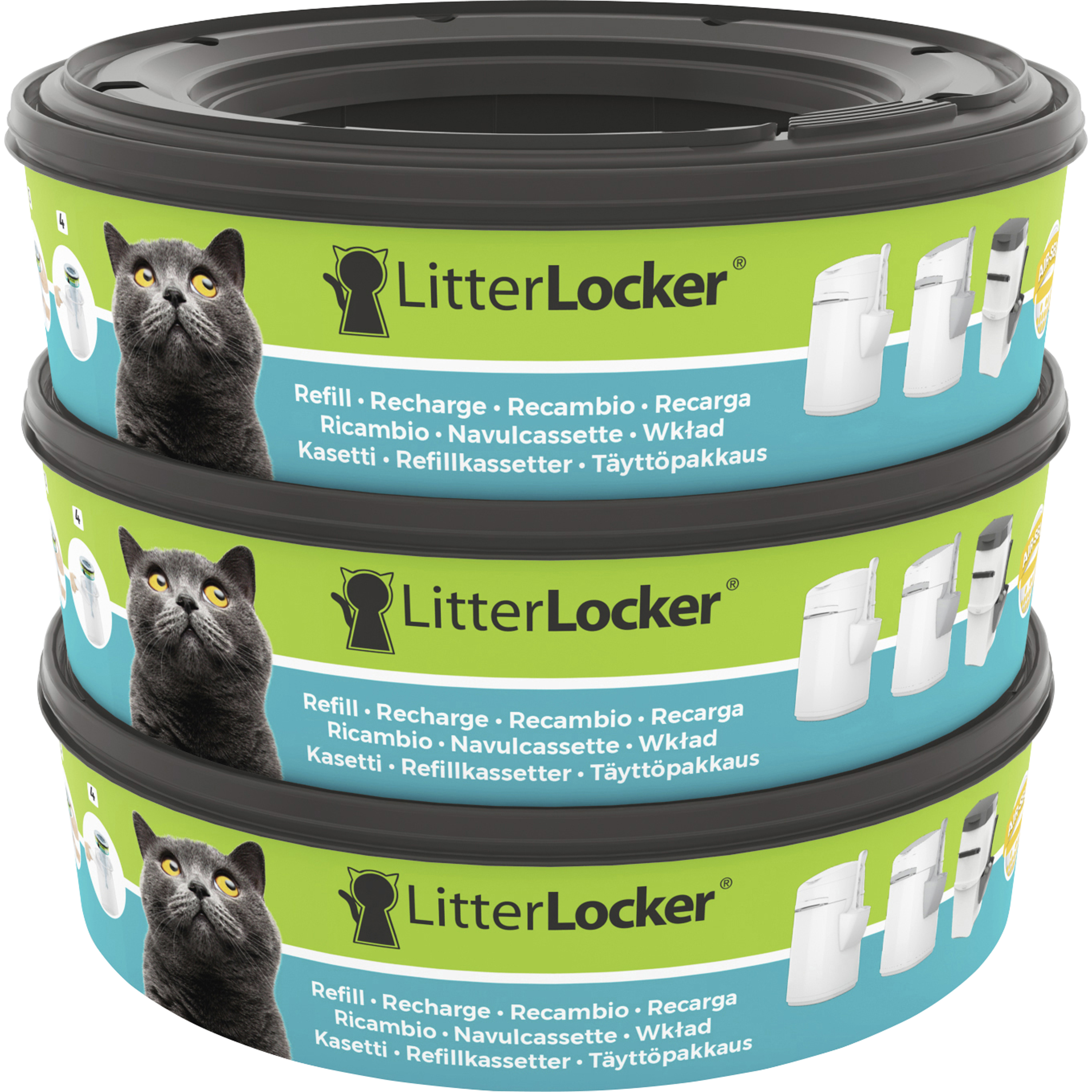 Refill till LitterLocker Avfallshink 3-p