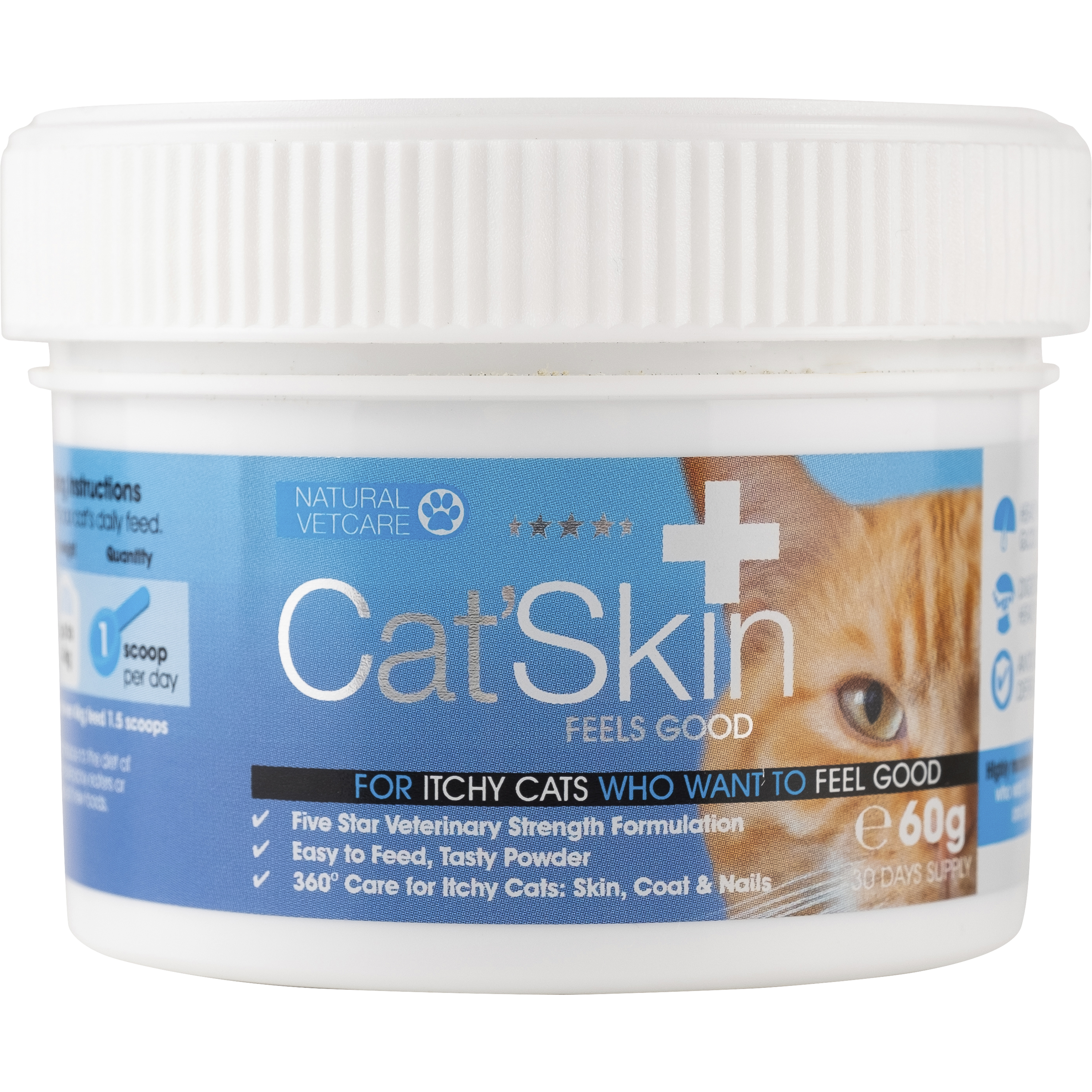 Natural VetCare Kosttillskott NVC Cat’Skin 60g