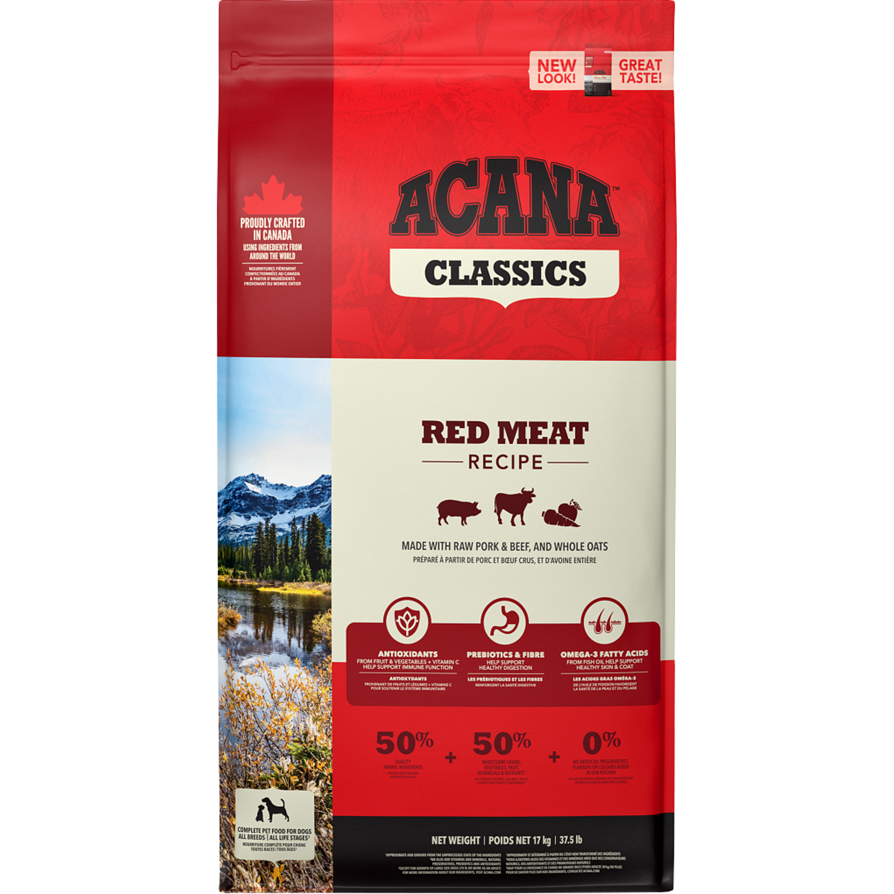 Hundfoder Acana Classic Red 17kg