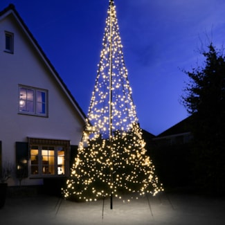 Julbelysning Fairybell Flaggstångsbelysning 6 meter, 1200 LED