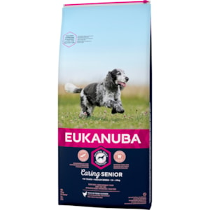Hundfoder Eukanuba Caring Senior Medium Breed 15 kg