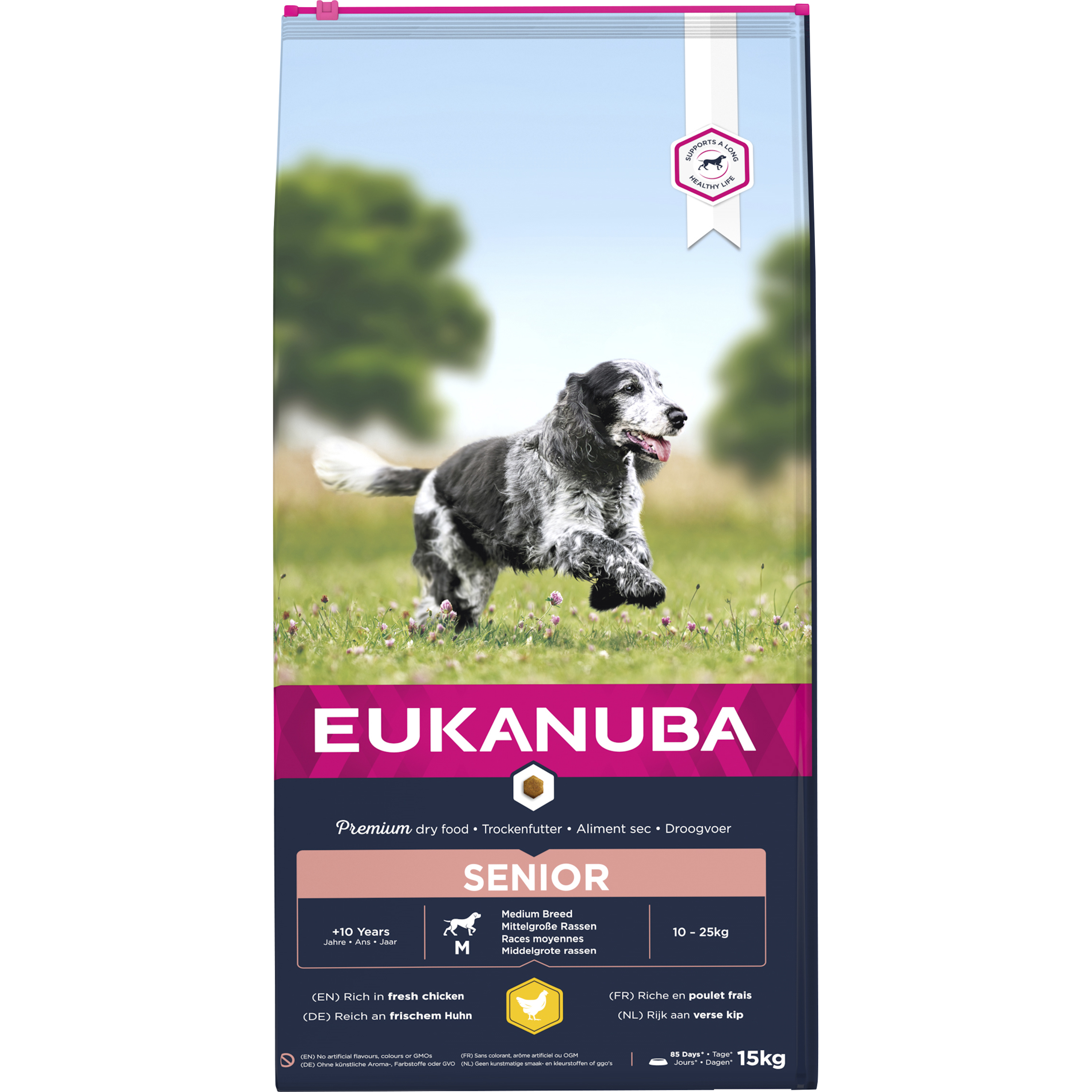 Eukanuba Hundefutter Adult Für Kleine Rassen – Mit Frischem Huhn, 25% Windenergie