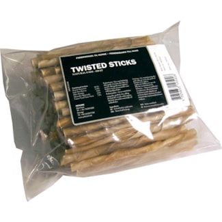 Hundtugg Treateaters Twisted Sticks Natural 8 mm, 100-pack