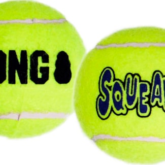 Hundleksak Kong SqueakAir Balls M 3-pack