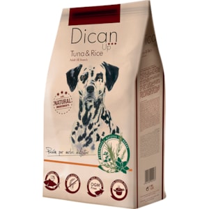 Hundfoder Dican Up Adult All Breeds Tuna & Rice 14 kg