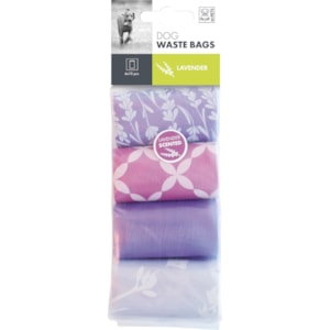 Hundbajspåsar M-Pets Lavendel 4×15-pack