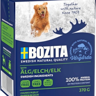 Hundfoder Bozita Tetra Recart Älg, 370 g