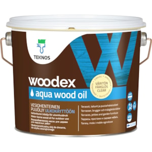 Träolja Teknos Woodex Aqua Wood, 2,7 L