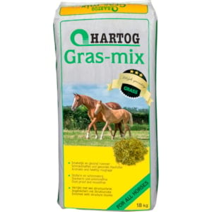 Hästfoder Hartog Gras-Mix 18 kg