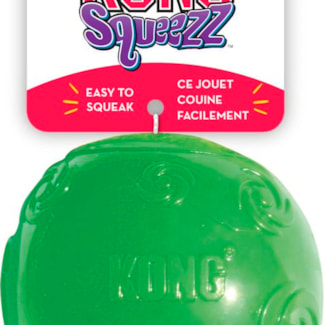 Hundleksak Kong Squeezz Ball L Blandade färger