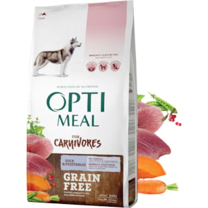 Hundfoder Optimeal All Age & All Breeds Grain Free Duck & Veggies 10 kg