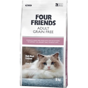 Kattmat Four Friends Grain Free Adult 6 kg