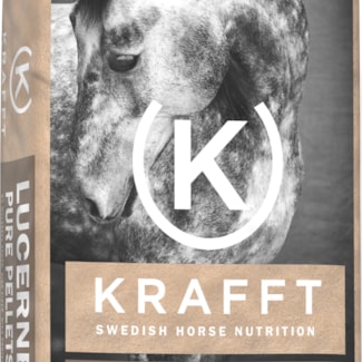 Hästfoder Krafft Lucerne Pure pellets, 25 kg