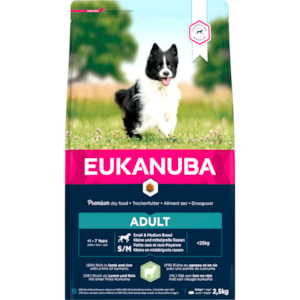 Hundfoder Eukanuba Adult Small & Medium breed 2,5 kg
