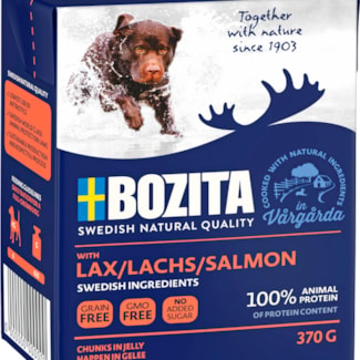Hundfoder Bozita Tetra Recart Lax, 370 g
