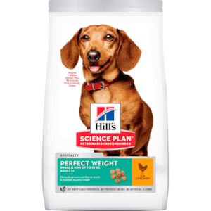 Hundfoder Hills Science Plan Adult Perfect Weight Small and Medium Kyckling 6 kg